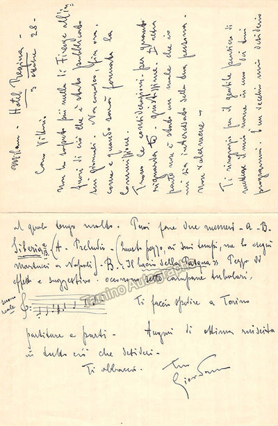 Autograph Letter Signed (1928)