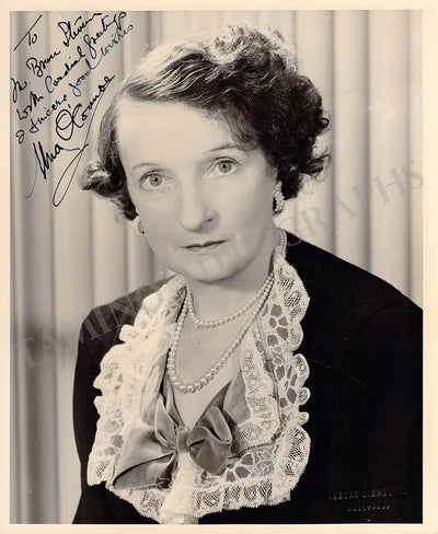 O'Connor, Una - Signed Photograph