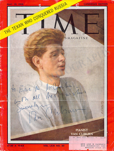 Signed Time Magazine Cover