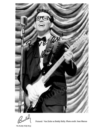 Zeiler, Van - Signed Photograph in "The Buddy Holly Story"