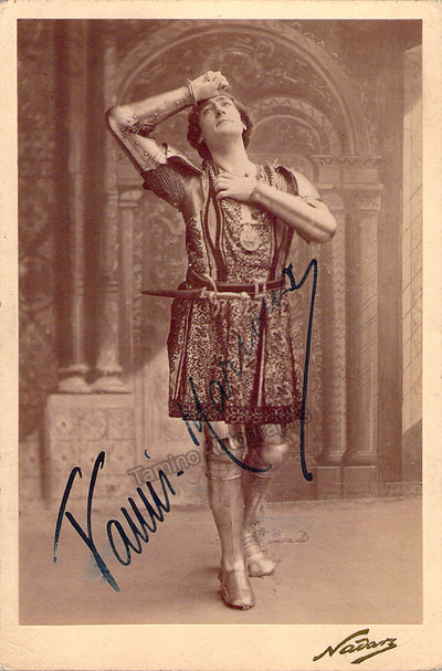 Marcoux, Vanni - Signed Photograph from Monna Vanna