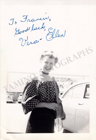 Ellen, Vera - Signed Photograph