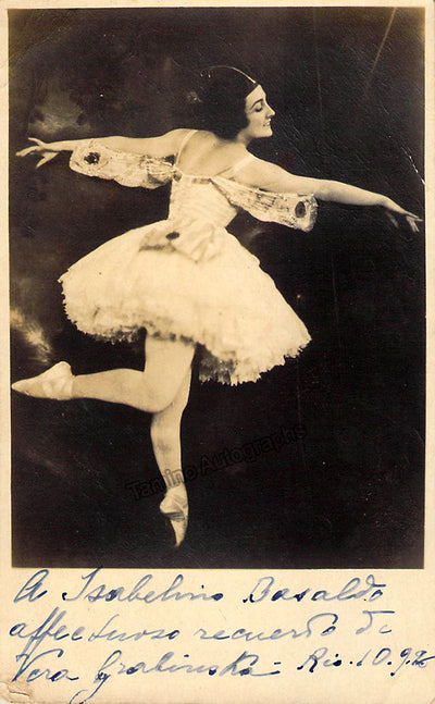 Grabinska, Vera - Signed Photograph 1926