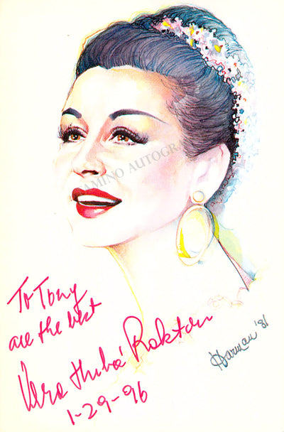 Ralston, Vera - Signed Photo 1996