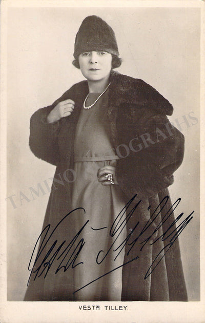 Tilley, Vesta - Signed Photograph