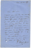 Warot, Victor - Set of 3 Autograph Letters Signed