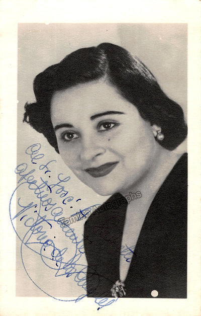 As herself young