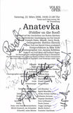 Vienna Opera - Collection of Signed Cast Pages 2001-2016 (Part I)