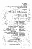 Vienna Opera - Collection of Signed Cast Pages 2001-2016 (Part II)