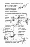 Vienna Opera - Collection of Signed Cast Pages 2001-2016 (Part II)