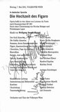 Vienna Opera - Collection of Signed Cast Pages 2001-2016 (Part II)