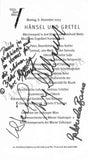 Vienna Opera - Collection of Signed Cast Pages 2001-2016 (Part II)