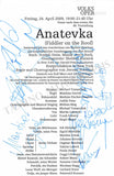 Vienna Opera - Collection of Signed Cast Pages 2001-2016 (Part II)