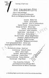 Vienna Opera - Collection of Signed Cast Pages 2001-2016 (Part II)