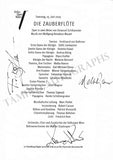Vienna Opera - Collection of Signed Cast Pages 2001-2016 (Part II)