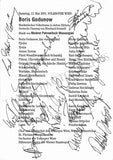Vienna Opera - Collection of Signed Cast Pages 2001-2016 (Part II)