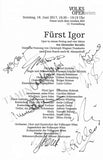 Vienna Opera - Collection of Signed Cast Pages 2001-2016 (Part II)