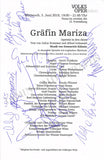 Vienna Opera - Collection of Signed Cast Pages 2001-2016 (Part II)
