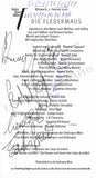 Vienna Opera - Collection of Signed Cast Pages 2001-2016 (Part II)