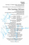 Vienna Opera - Collection of Signed Cast Pages 2001-2016 (Part II)