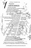 Vienna Opera - Collection of Signed Cast Pages 2001-2016 (Part II)