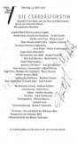 Vienna Opera - Collection of Signed Cast Pages 2001-2016 (Part II)
