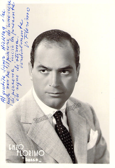 FLORIMO, Vincenzo (Various Autographs)