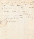 Bellini, Vincenzo - Autograph Note Signed