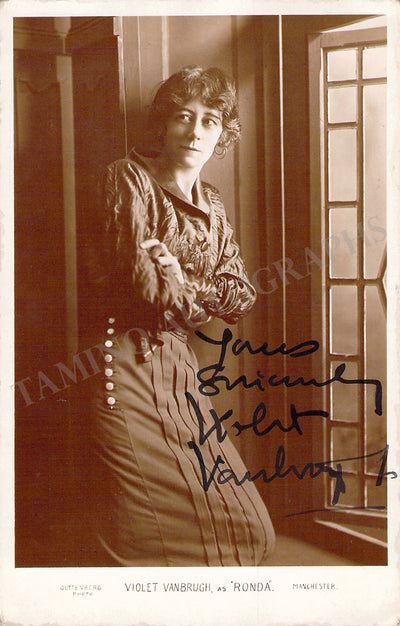 Vanbrugh, Violet - Signed Photograph