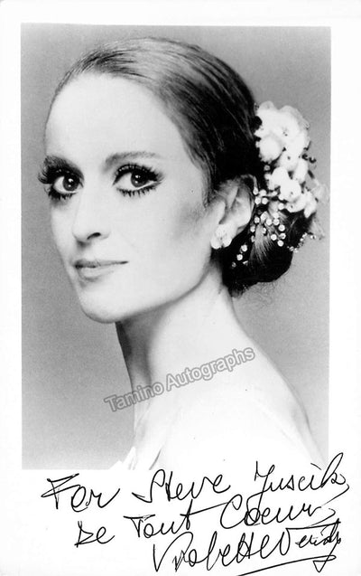 Verdy, Violette - Signed Photograph