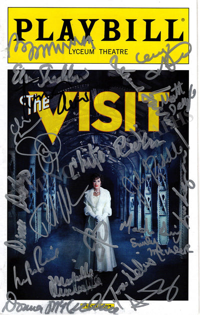 The Visit - Signed Broadway Playbill