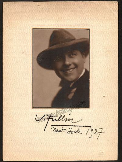 Fullin, Vittorio - Signed Photograph