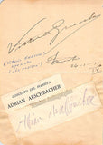 Gnecchi, Vittorio - Signed Album Page 1931