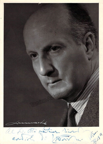Gui, Vittorio - Signed Photograph 1956