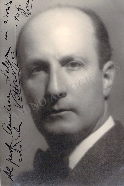 Gui, Vittorio - Signed Photograph 1940