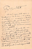 Vanzo, Vittorio Maria - Autograph Letter Signed