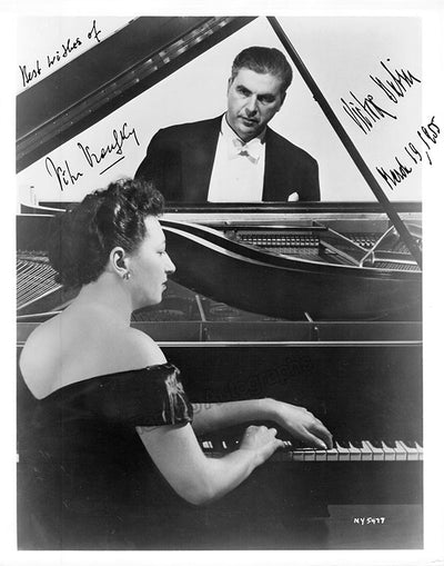 Vronsky, Vitya - Babin, Victor - Signed Photograph 1955