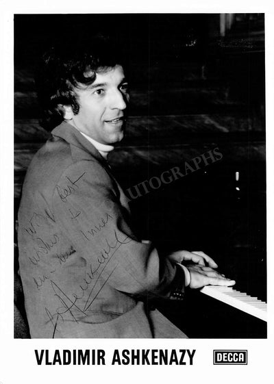 Ashkenazy, Vladimir - Signed Photograph