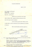 Horowitz, Vladimir - Set of 8 Signed Typed Letters & Notes