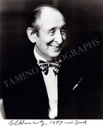 Horowitz, Vladimir - Signed Photograph New York 1989