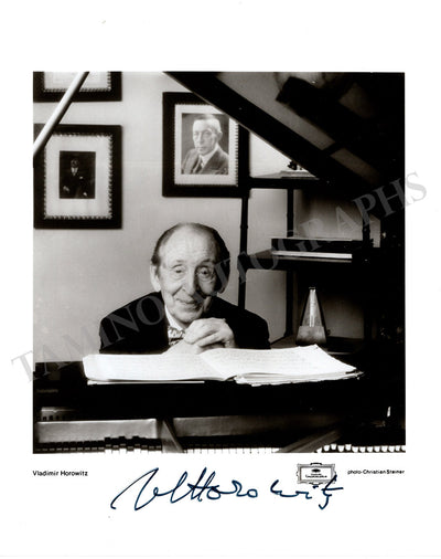 Horowitz, Vladimir - Signed Photograph