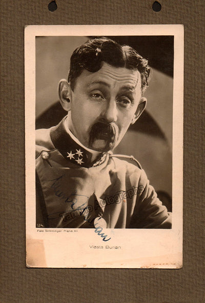 Burian, Vlasta - Signed Photograph