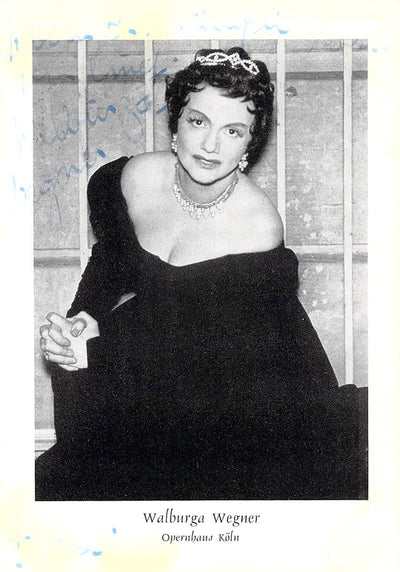 WEGNER, Walburga