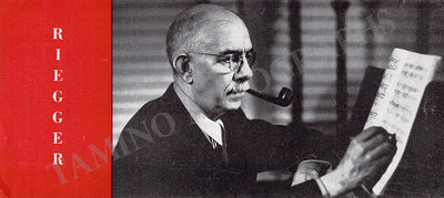 Riegger, Wallingford - Signed Brochure