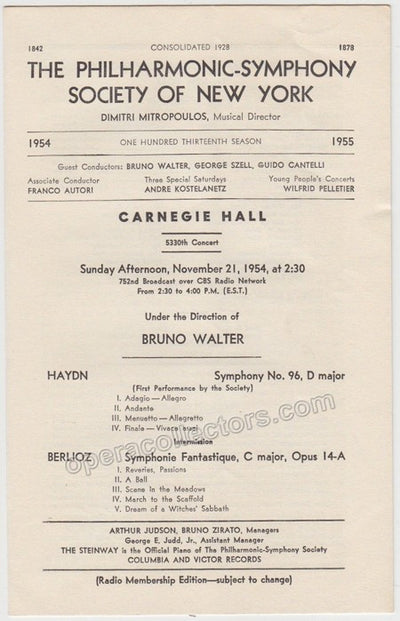 Carnegie Hall 1954 (1)