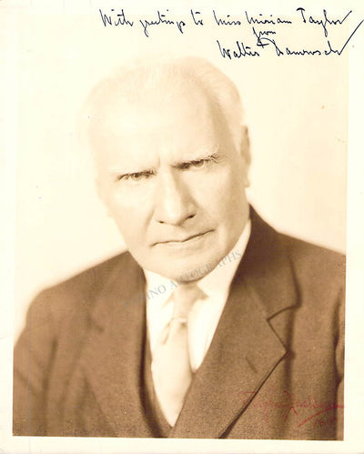 Damrosch, Walter - Signed Photograph