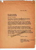 Gieseking, Walter - Autograph Letter Signed 1950