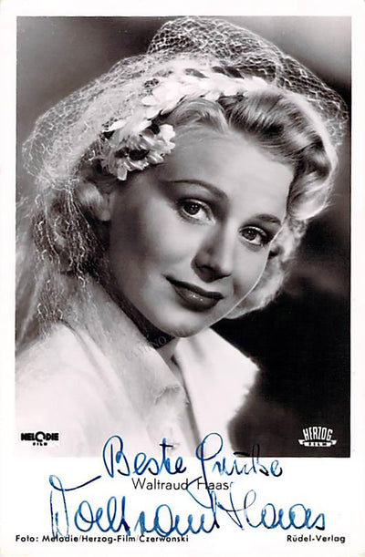 Haas, Waltraud - Signed Photograph