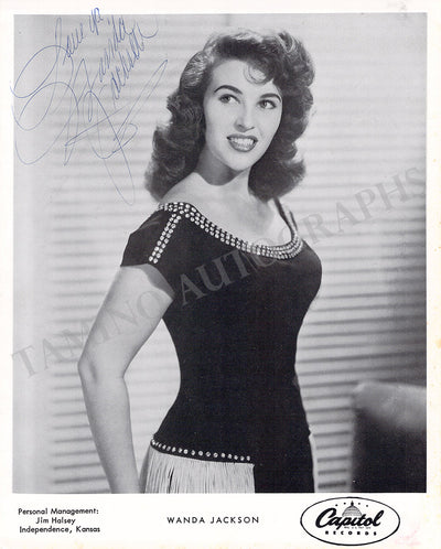 Jackson, Wanda - Signed Photograph
