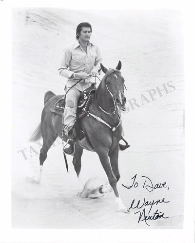 Newton, Wayne - Signed Photograph